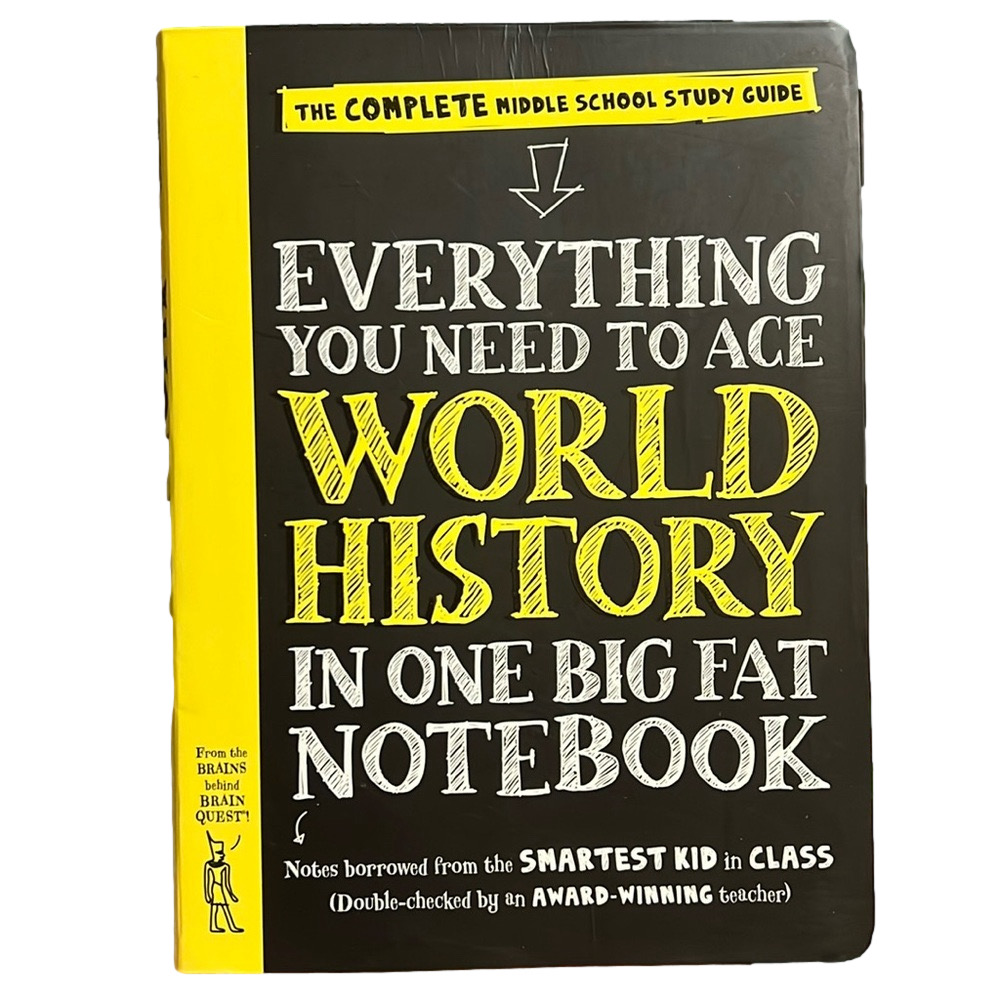 Everything you need to ace world history (middle school) paperback book NEW